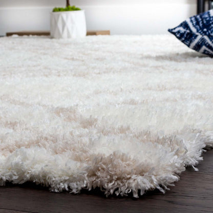 Ker Cream Lines 4x6 Area Rug|Carpette Ker crème à rayures 4 x 6|D80GY250