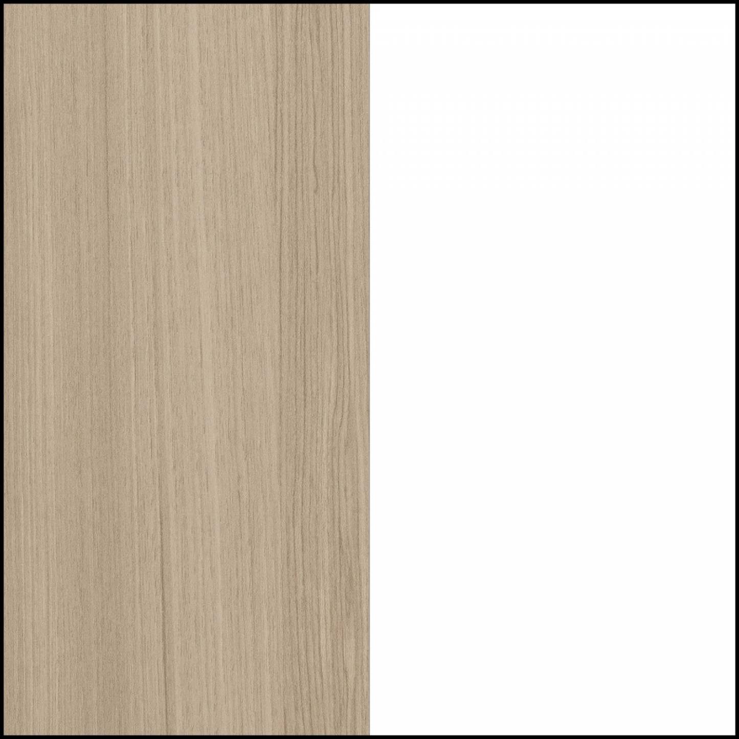 Commode Hourra 6 tiroirs - Soft Elm White|Commode Hourra à 6 tiroirs - orme naturel et blanche