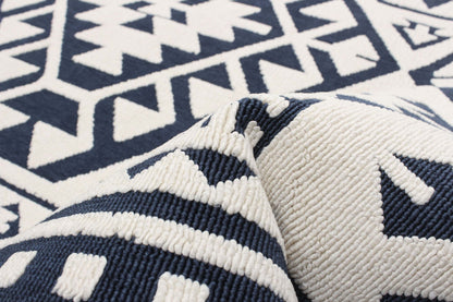 Tapis Gaia Bleu 5'3 x 7'7|Carpette Gaia bleue 5 pi 3 po x 7 pi 7 po|D86FQIWR