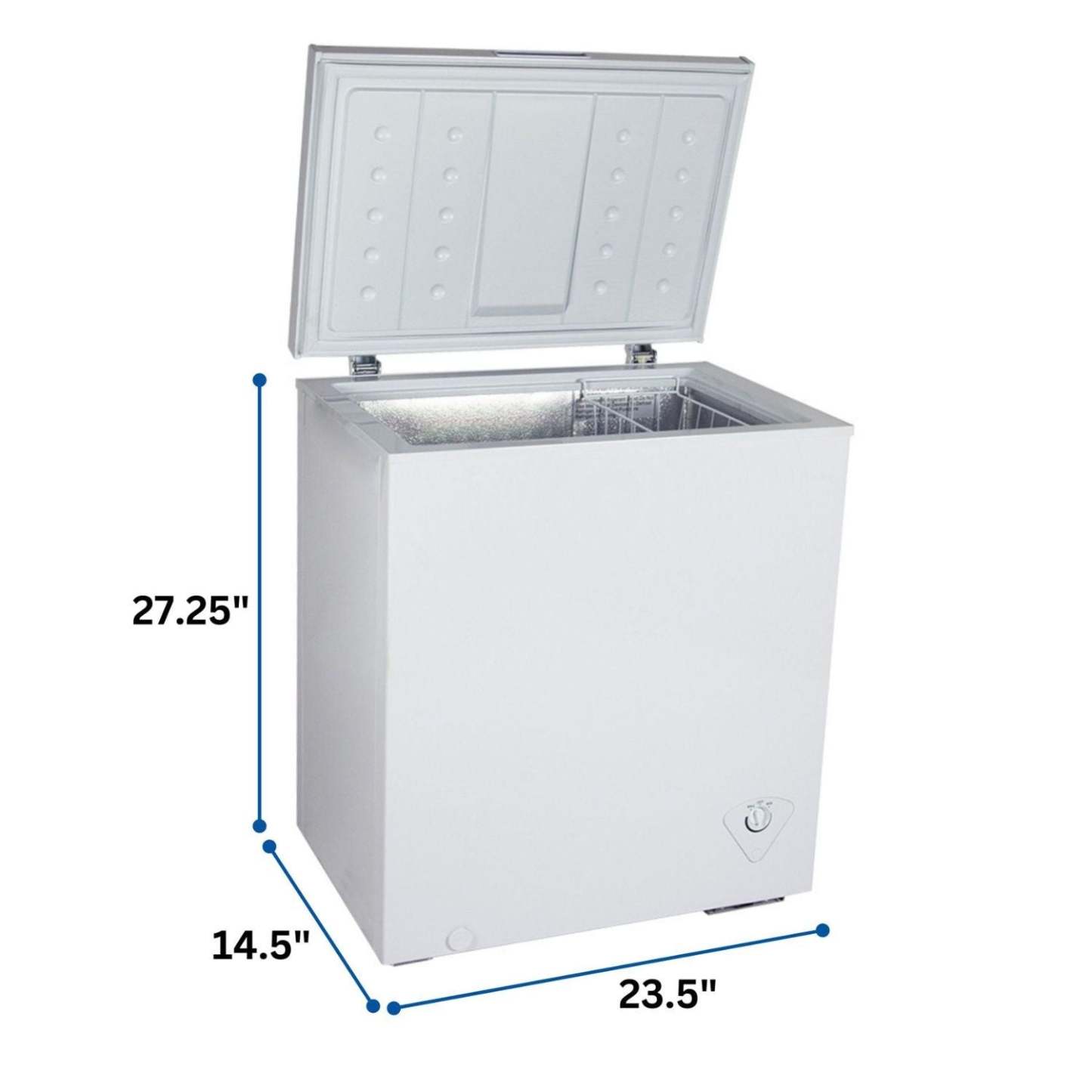 Koolatron 5,0 Cu. Fort. Congélateur coffre - KTCF155|Congélateur coffre Koolatron de 5,0 pi3 - KTCF155