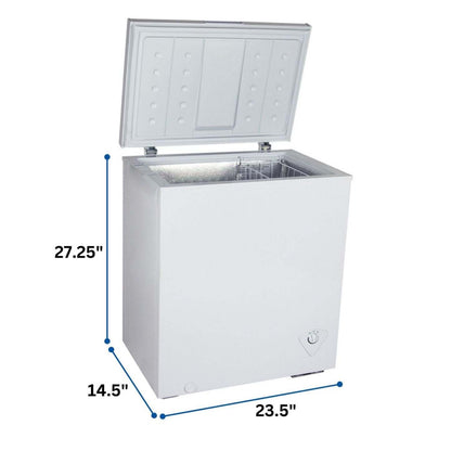 Koolatron 5,0 Cu. Fort. Congélateur coffre - KTCF155|Congélateur coffre Koolatron de 5,0 pi3 - KTCF155