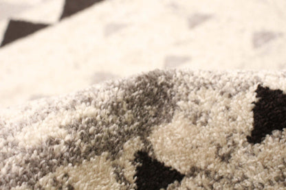 Tapis Raja ivoire-rouge - 5'3 x 7'3|Carpette Raja ivoire-rouge - 5 pi 3 po x 7 pi 3 po| D2BATPO4