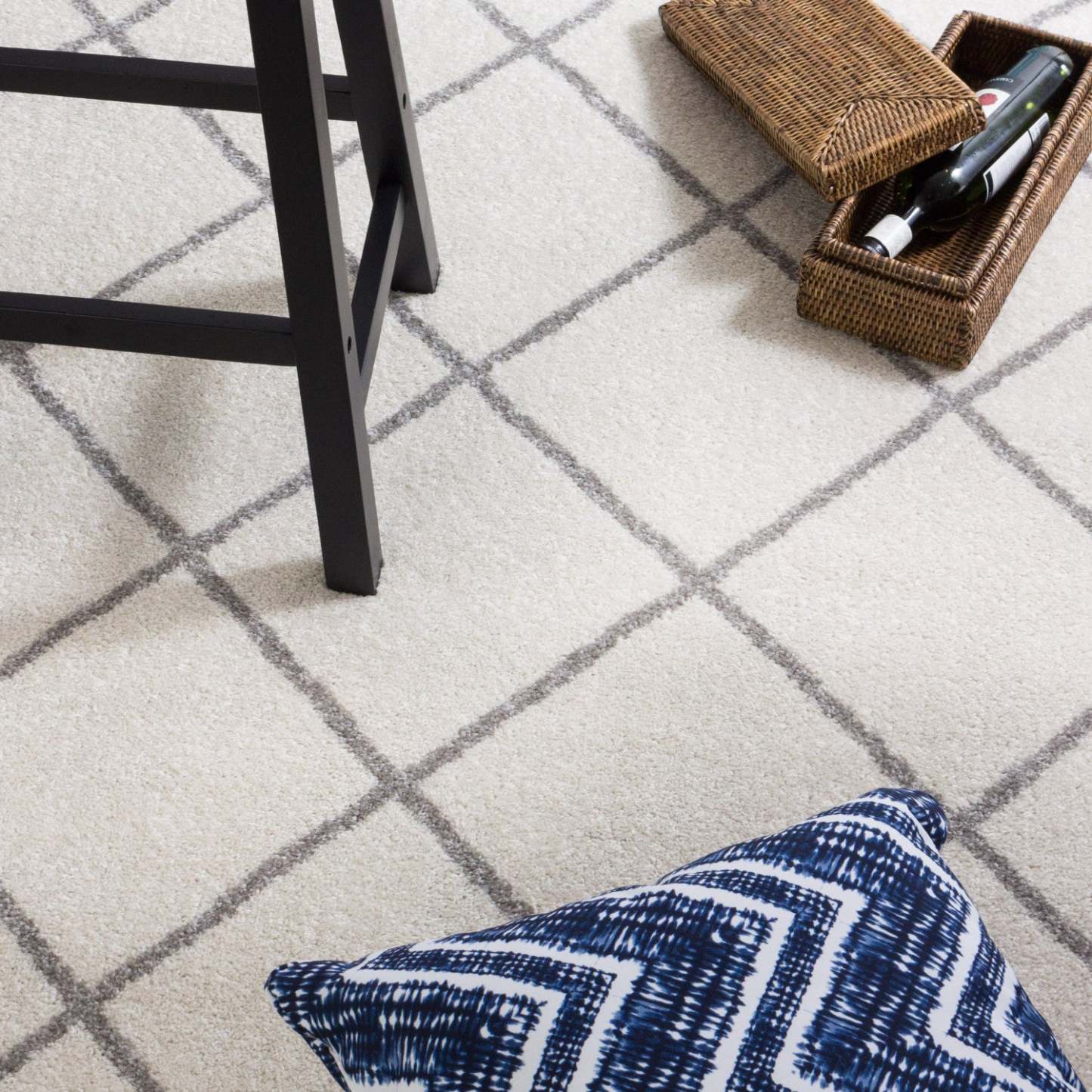 Tapis Lav Basics blanc 5 x 8 | D80GA67V