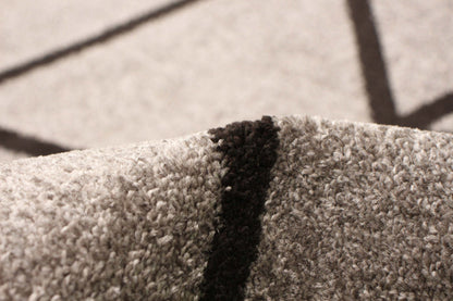 Tapis Anandi gris-brun - 2,39 m x 3,10 m | D2C4OJSZ