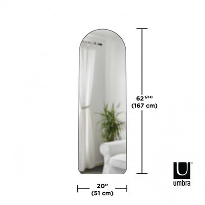 Miroir arqué Umbra Hubba Arched 20 x 62 - Métallique|Miroir arqué Hubba de Umbra de 20 po x 62 po - métallique