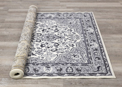 Florence Classic Border Area Rug - 4'7 x 6'7|Tapis de zone à bordure classique Florence - 4 pi 7 po x 6 pi 7 po