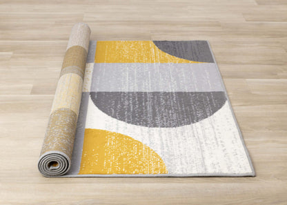 Florence Geometric Shapes Area Rug - 4'7 x 6'7|Tapis Florence à motifs géométriques - 4 pi 7 po x 6 pi 7 po