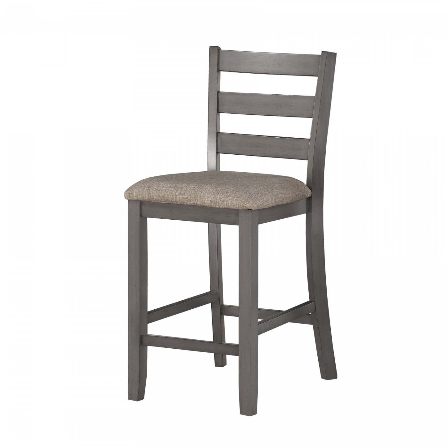 Ensemble de salle à manger 5 pièces à hauteur de comptoir Mosse - Gris | Ensemble De Salle À Manger À Hauteur De Comptoir Mosse Gris, 5 Pièces