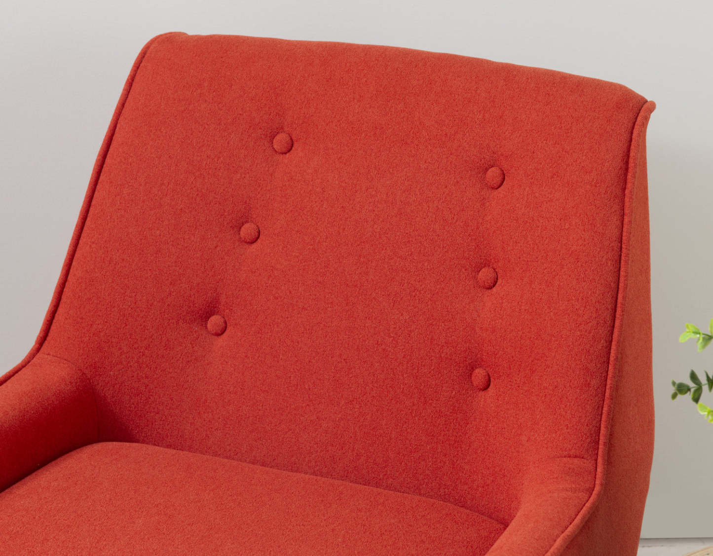 Trellis Pimento Fabric Accent Chair - Red|Fauteuil d’appoint Trellis Pimento en tissu - rouge