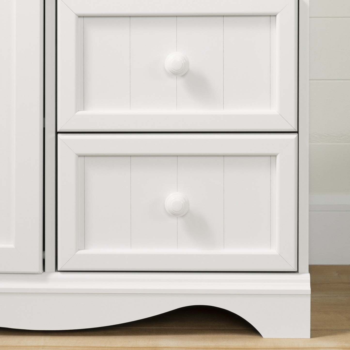 Armoire Savannah - Blanc pur | Savannah Commode à porte - Blanc solide | D83G7V1H