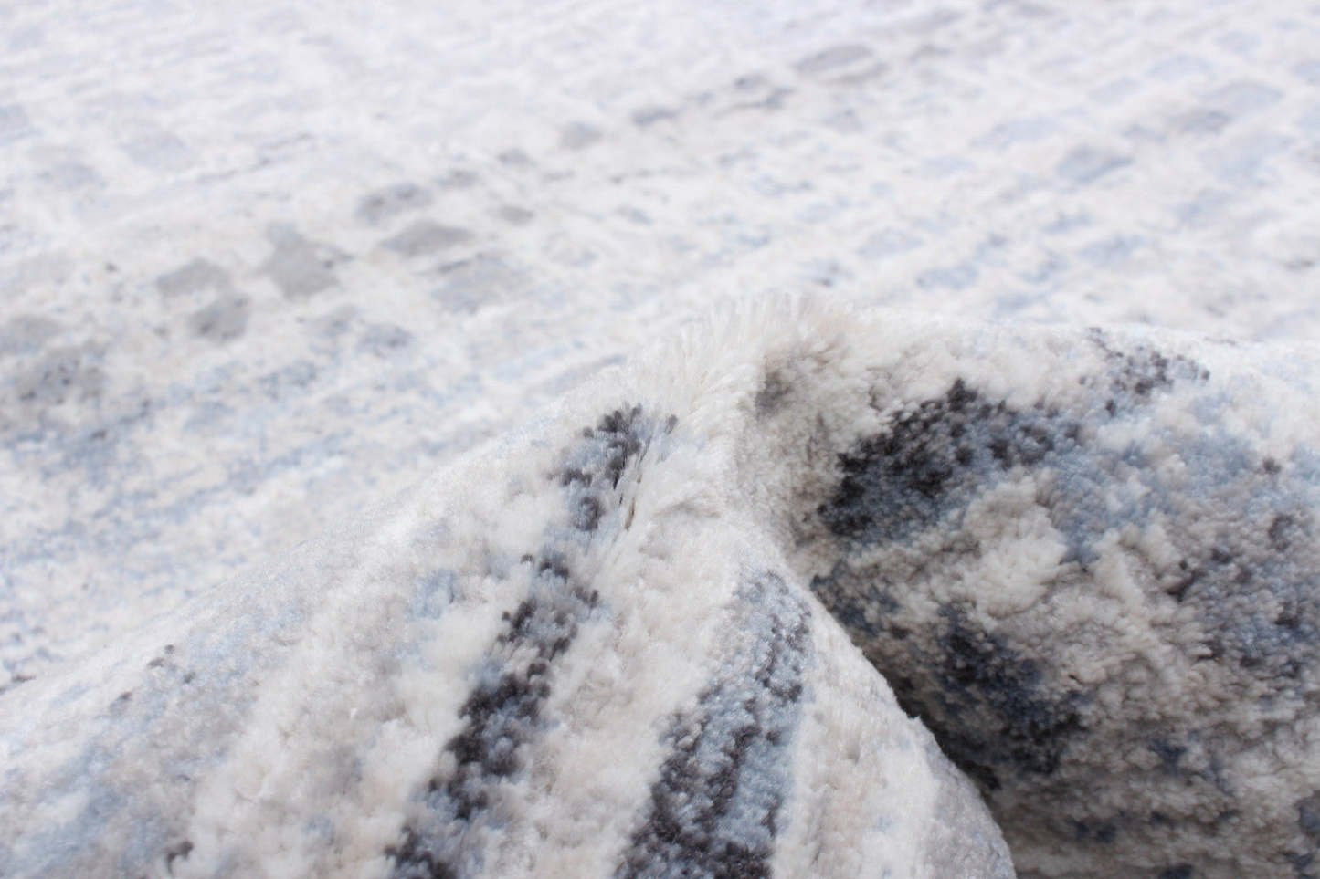 Tapis Trudel Bleu Clair - 3'11 X 5'7 |Carpette Trudel bleu clair - 3 pi 11 po x 5 pi 7 po