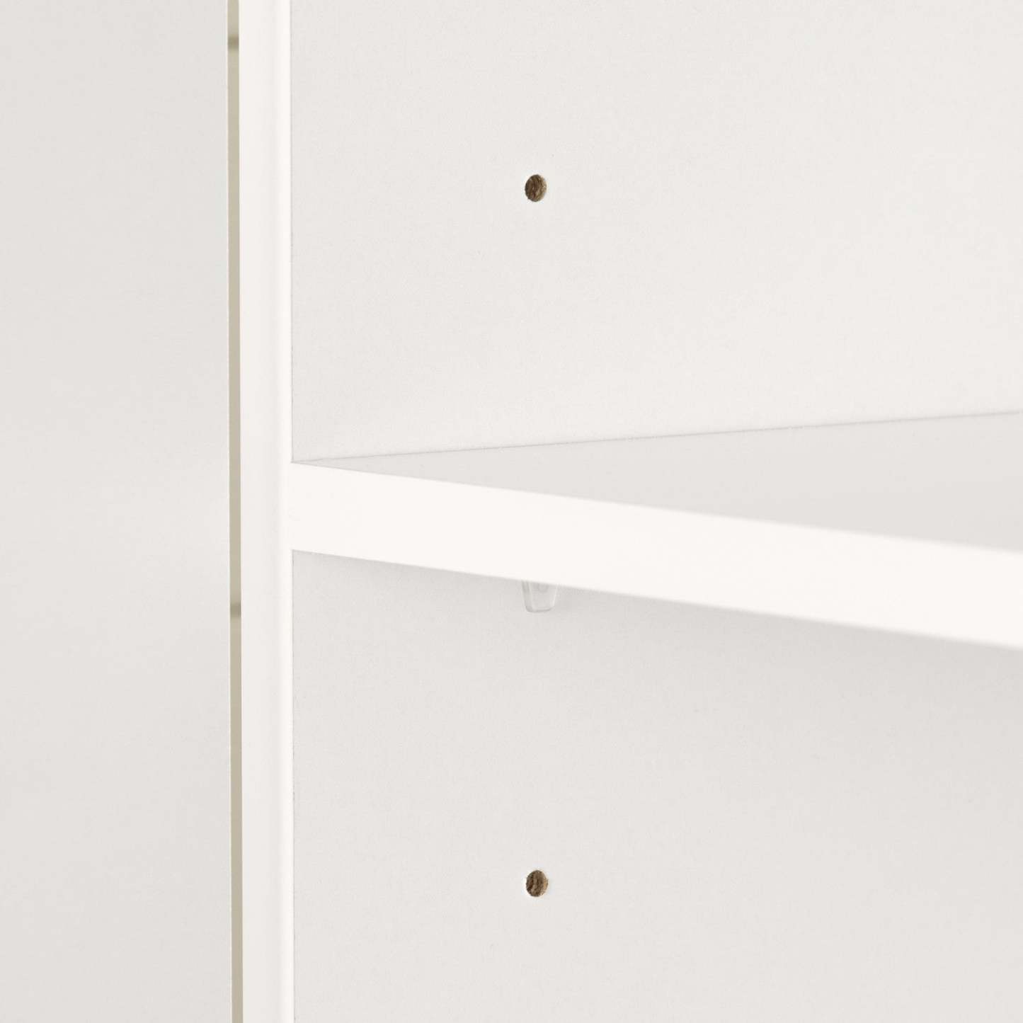 Farnel Armoire de rangement à 2 portes - Blanc pur | Farnel Armoire de rangement avec 2 portes - Blanc solide | D83GCB3T