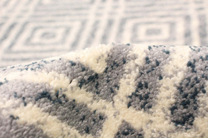 Tapis Electra Silver-Prol - 5'3 x 7'3|Tapis Electra argent-couleur pétrole - 5 pi 3 po x 7 pi 3 po| D2BYMI80