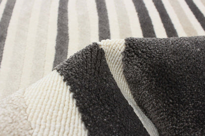 Tapis Nikkos Taupe 3'11 x 5'7|Carpette Nikkos taupe 3 pi 11 po x 5 pi 7 po|D86FRNIV