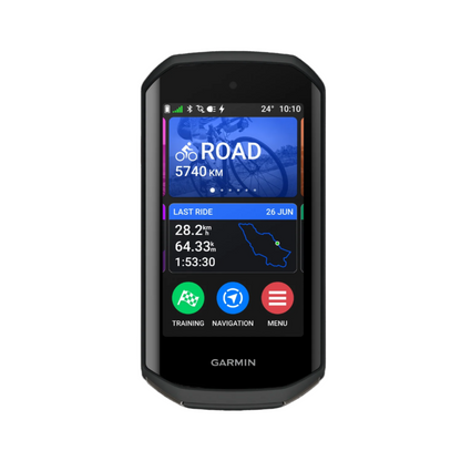 Ordinateur De Cyclisme Garmin Edge 1050 Premium - Écran Tactile Couleur Vif, Haut-parleur Intégré, F