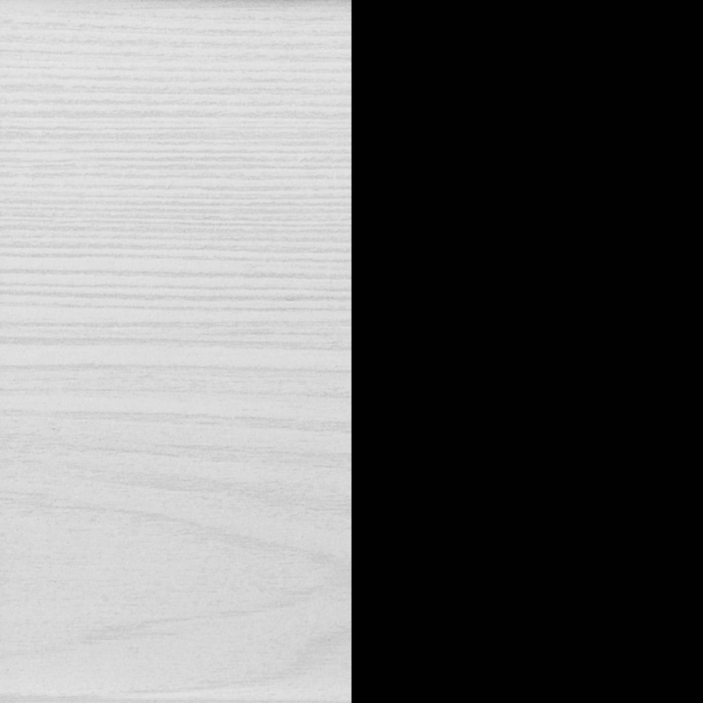 Table de nuit Arlen à 1 tiroir - pin blanc et noir mat