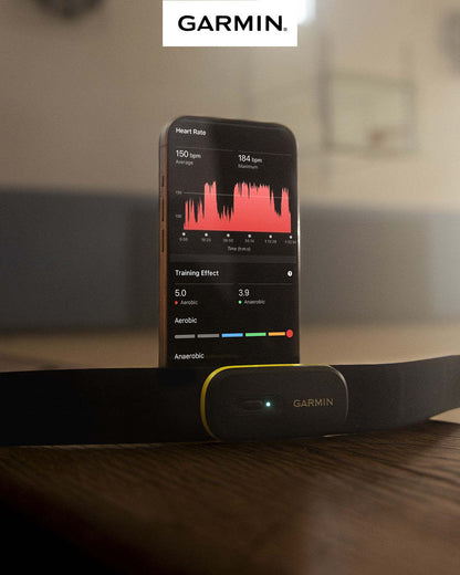 Garmin Hrm 600 Moniteur de Fréquence Cardiaque Xs-s, Noir/Jaune, Dynamique de Course, Suivi de Fitness, Batterie de 2 mois, Bluetooth, Ant+