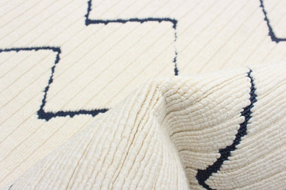 Tapis Kimi Bleu-Ivoire 2'8 x 4'11|Carpette Kimi bleueivoire 2 pi 8 po x 4 pi 11 po|D86FDJ64