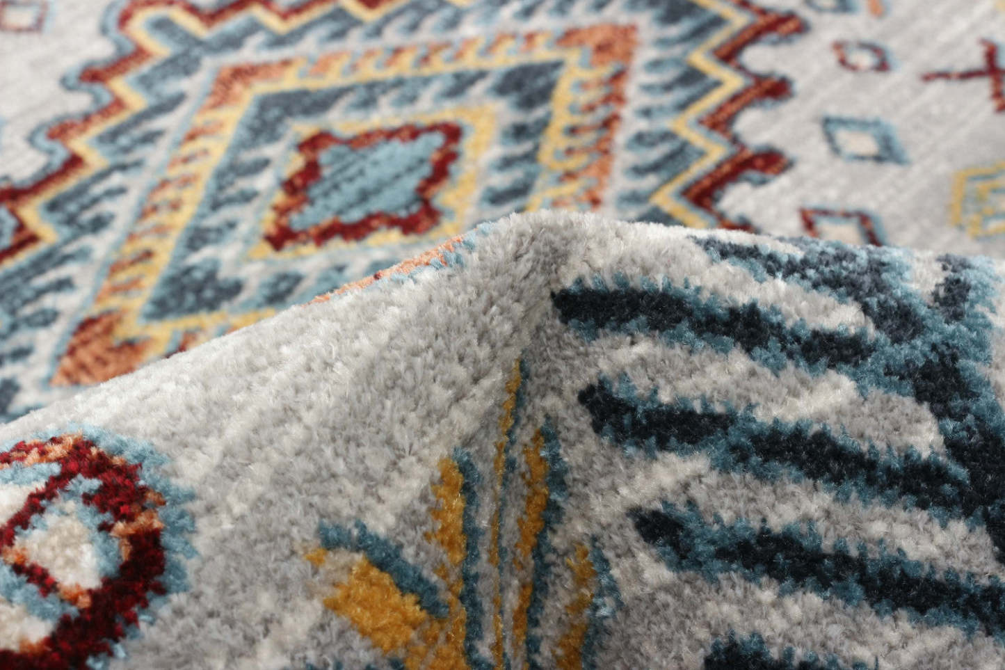 Tapis gris gypsy lavable en machine - 2'6 x 8'0|Carpette Gypsy grise lavable à la machine - 2 pi 6 po x 8 pi 0 po|D86FW52F