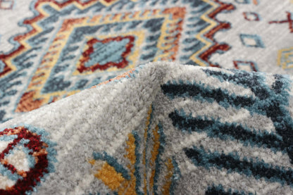 Tapis gris gypsy lavable en machine - 2'6 x 8'0|Carpette Gypsy grise lavable à la machine - 2 pi 6 po x 8 pi 0 po|D86FW52F