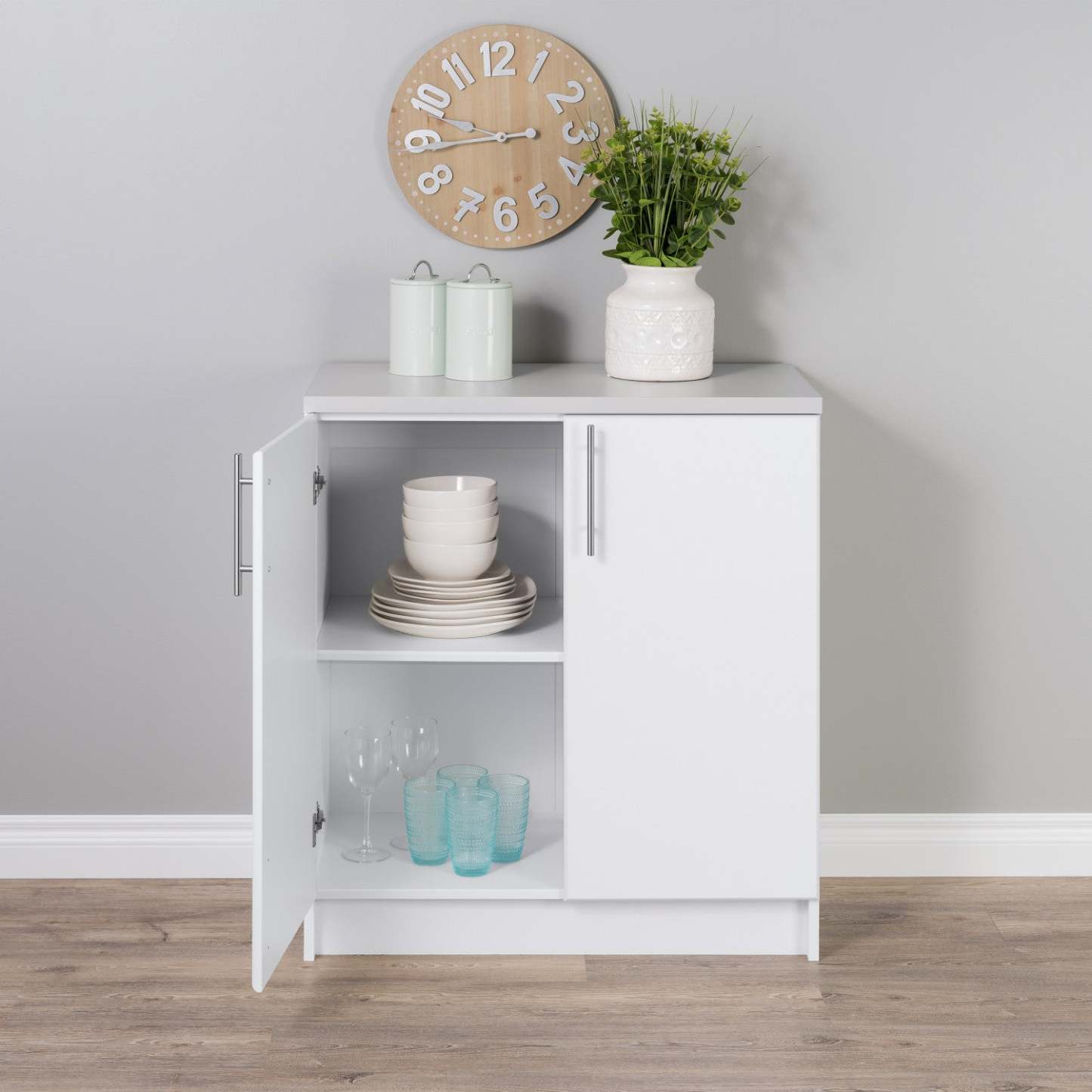 Elite 32 Base Cabinet - Blanc|Armoire de plancher Elite de 32 po - blanche