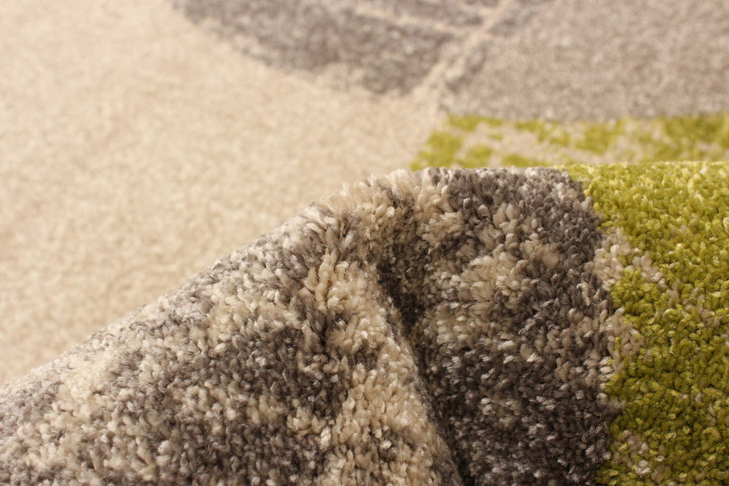 Ellegance ivoire / vert 6'7 x 9'6 tapis de zone|Carpette Ellegance ivoirevert 6 pi 7 po x 9 pi 6 po|D27S5NAI