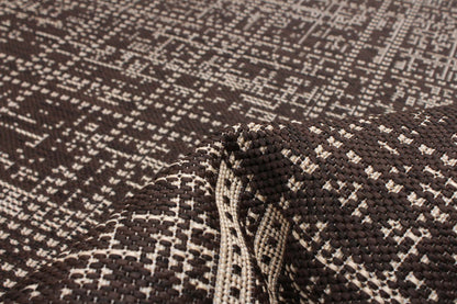 Tapis Joni Chocolat - 4'4 X 6'5 |Carpette Joni chocolat - 4 pi 4 po x 6 pi 5 po