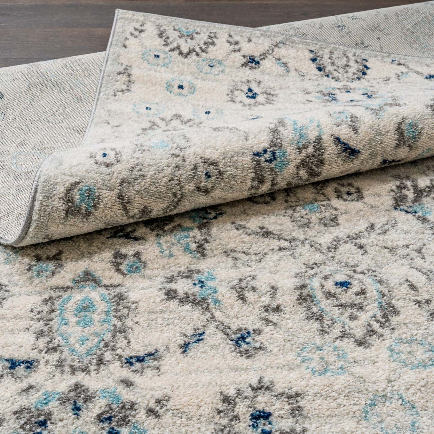 Tapis Roma Paradise bleu 7 x 10 | D80GUHFA