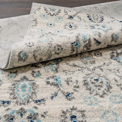 Tapis Roma Paradise bleu 7 x 10 | D80GUHFA