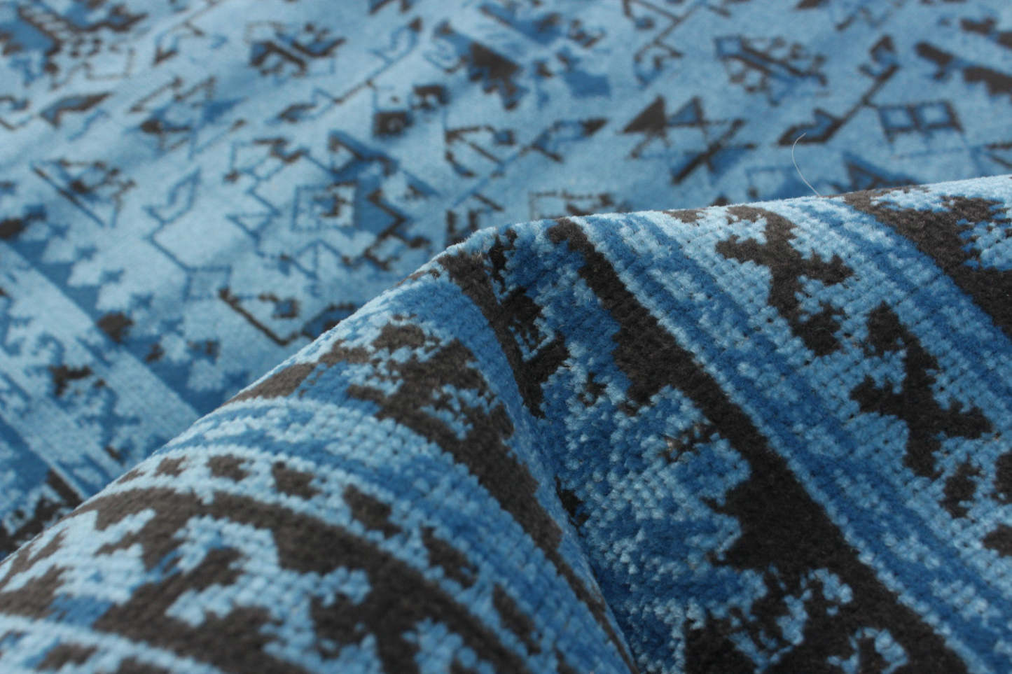 Tapis Awena Bleu 4'7 x 6'7|Carpette Awena bleue 4 pi 7 po x 6 pi 7 po|D86FAV9C