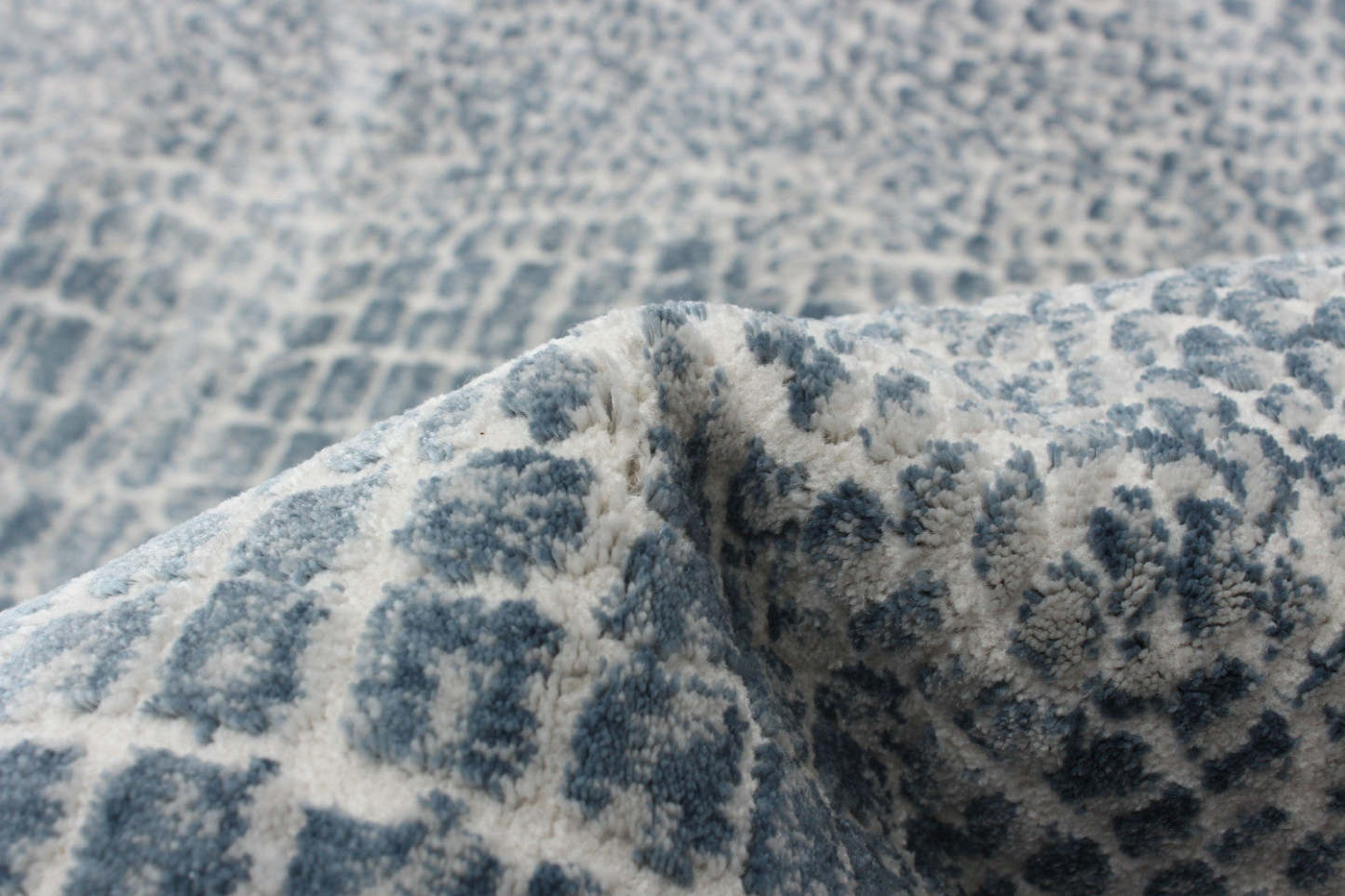 Carpette Kecia bleue/crème 3 pi 11 po x 5 pi 11 po|D86FCWM7