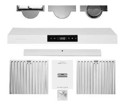 Hauslane 36 Under Cabinet Range Hood - UC-PS18WHT-36|Hotte de cuisinière sous l'armoire Hauslane de 36 po - UC-PS18WHT-36