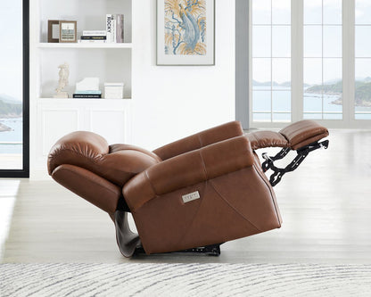 Fauteuil à inclinaison électrique Royce de Hydeline - brun