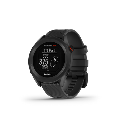 Montre De Golf Garmin Approach® S12 - 42 000 Parcours Préchargés Avec Une Autonomie De Batterie GPS De 30 Heures - Noir