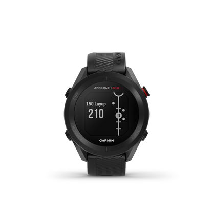 Montre De Golf Garmin Approach® S12 - 42 000 Parcours Préchargés Avec Une Autonomie De Batterie GPS De 30 Heures - Noir