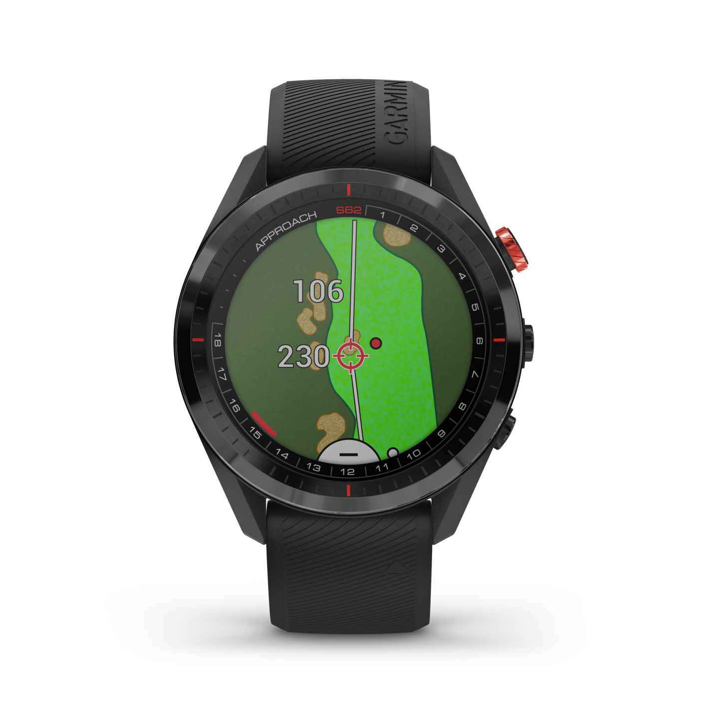 Garmin Approach® S62 Montre De Golf Gps - Golf De Précision, Écran Tactile De 1,3 Pour Un Usage Quotidien - Noir|Montre De Golf Gps Garmin Approach® S62 - Golf De Précision, Écran Tactile De 1,3 Pour Un Usage Quotidien