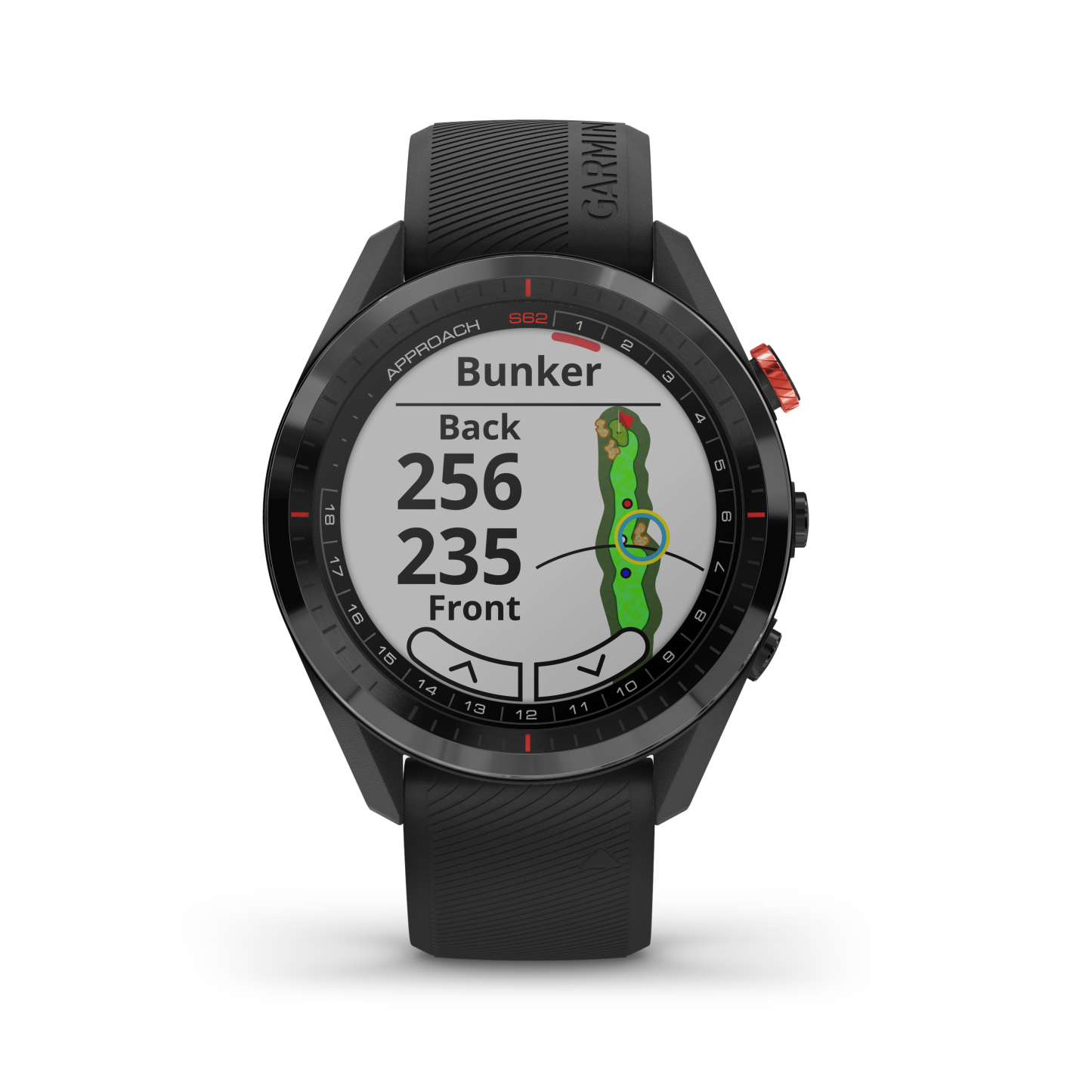 Garmin Approach® S62 Montre De Golf Gps - Golf De Précision, Écran Tactile De 1,3 Pour Un Usage Quotidien - Noir|Montre De Golf Gps Garmin Approach® S62 - Golf De Précision, Écran Tactile De 1,3 Pour Un Usage Quotidien