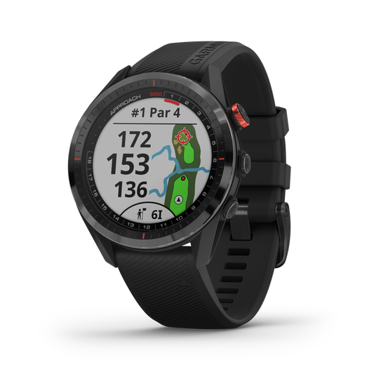 Garmin Approach® S62 Montre De Golf Gps - Golf De Précision, Écran Tactile De 1,3 Pour Un Usage Quotidien - Noir|Montre De Golf Gps Garmin Approach® S62 - Golf De Précision, Écran Tactile De 1,3 Pour Un Usage Quotidien