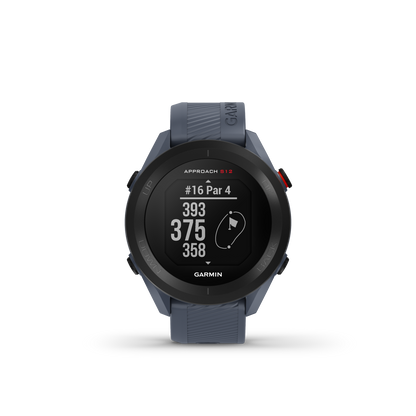 Garmin Approach® S12 Montre De Golf - 42 000 Parcours Préchargés Avec Une Autonomie De Batterie GPS De 30 Heures - Bleu
