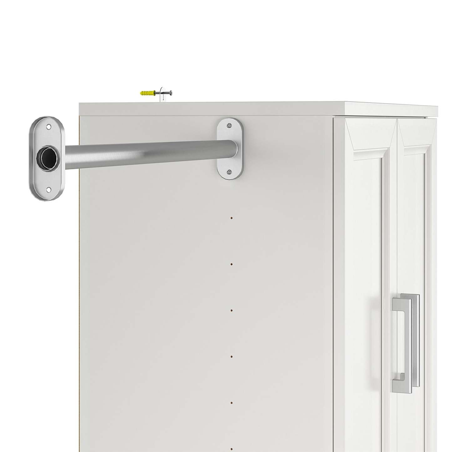 Ameriwood Home Nevaeh Ridge 3-Drawer Closet Storage - White|Rangement de garde-robe Nevaeh Ridge de Ameriwood Home à 3 tiroirs - blanc