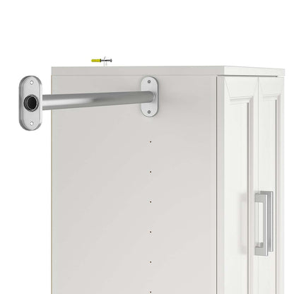 Ameriwood Home Nevaeh Ridge 3-Drawer Closet Storage - White|Rangement de garde-robe Nevaeh Ridge de Ameriwood Home à 3 tiroirs - blanc