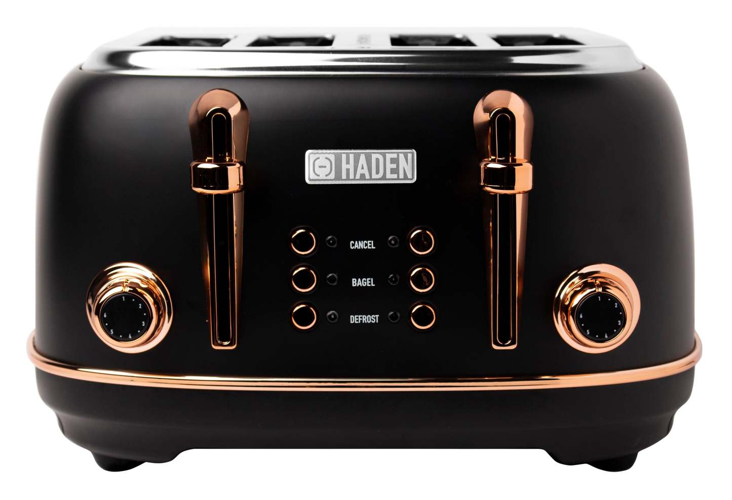Haden Heritage 4-Slice Toaster - Black Copper|Grille-pain Heritage de Haden à 4 tranches - cuivre noir
