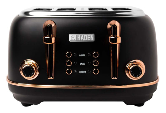 Haden Heritage 4-Slice Toaster - Black Copper|Grille-pain Heritage de Haden à 4 tranches - cuivre noir