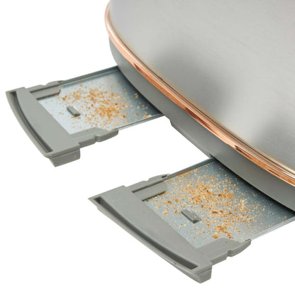 Haden Heritage 4-Slice Toaster - Steel Copper|Grille-pain Heritage de Haden à 4 tranches - cuivre acier