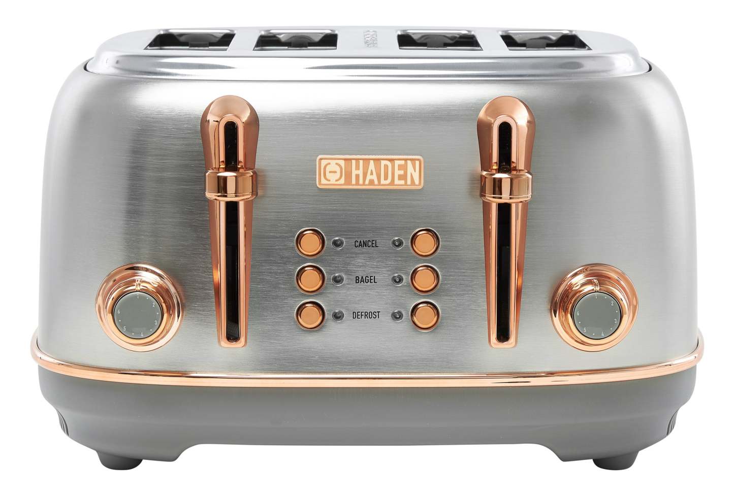 Haden Heritage 4-Slice Toaster - Steel Copper|Grille-pain Heritage de Haden à 4 tranches - cuivre acier