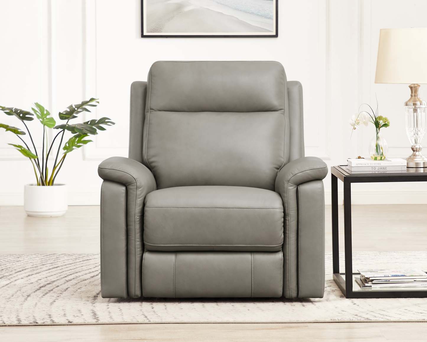 Fauteuil à inclinaison électrique Stanfield de Hydeline - gris