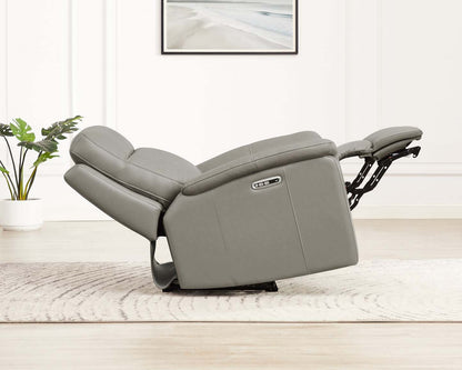 Fauteuil à inclinaison électrique Stanfield de Hydeline - gris
