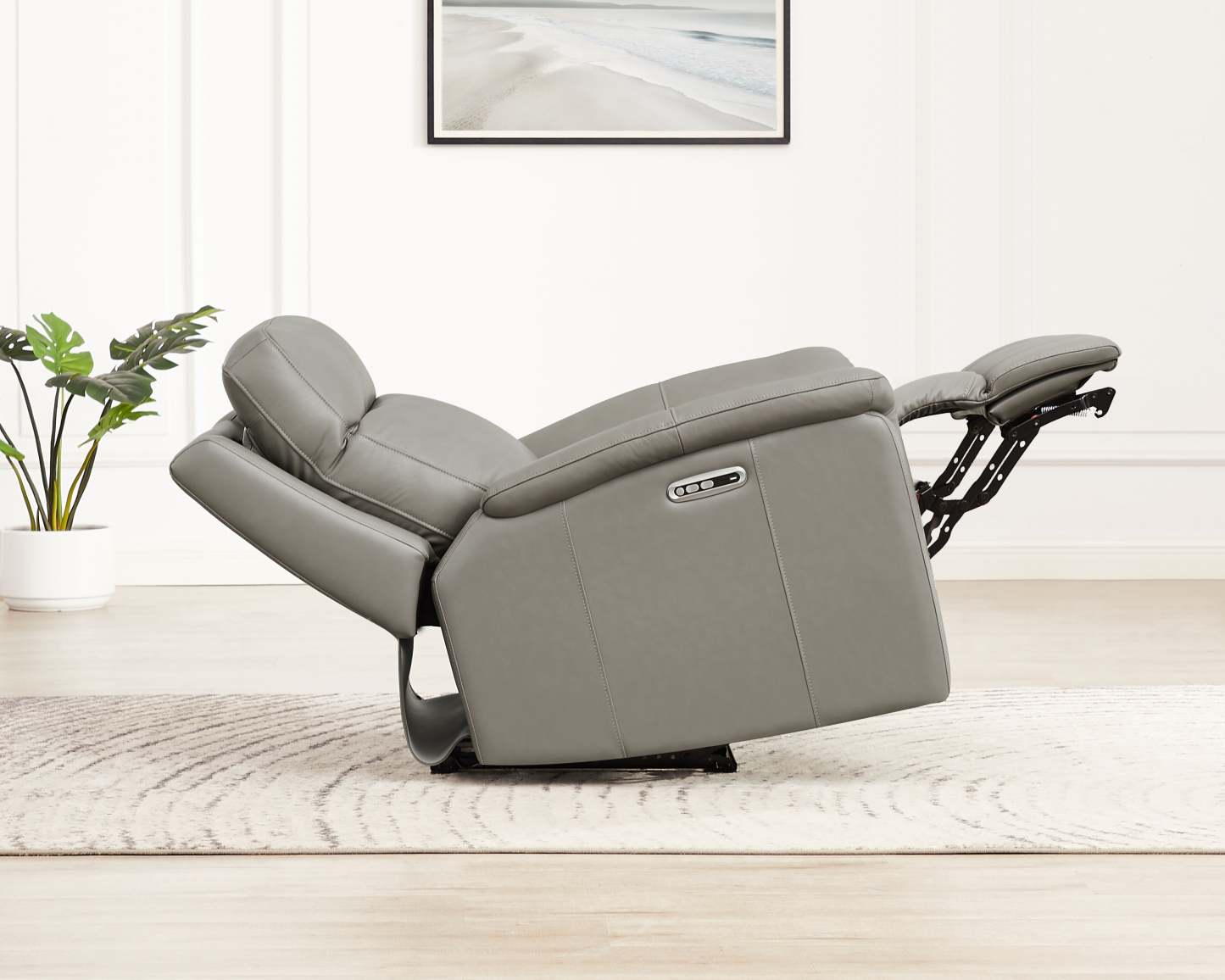 Fauteuil à inclinaison électrique Stanfield de Hydeline - gris