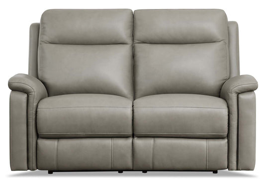 Hydeline Stanfield Power Reclining Loveseat - Grey|Cause à inclinaison électrique Stanfield de Hydeline - grise