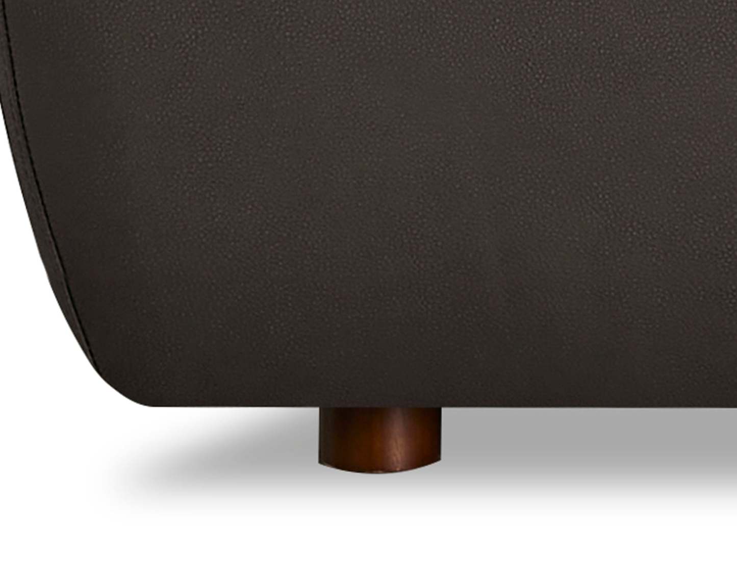 Canapé Nest en cuir de Hydeline - chocolat